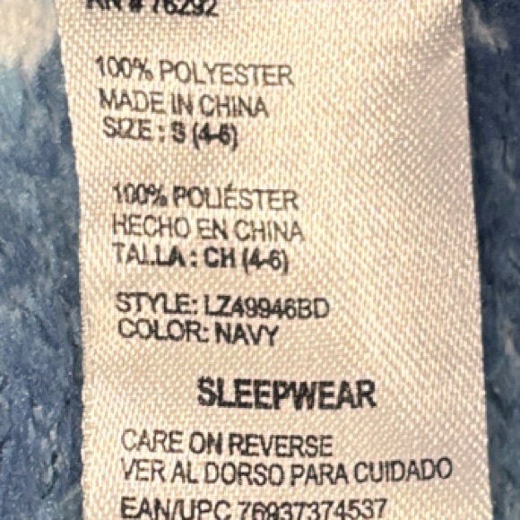 Disney Blue Stitch Pajama Pants - Picture 6 of 6